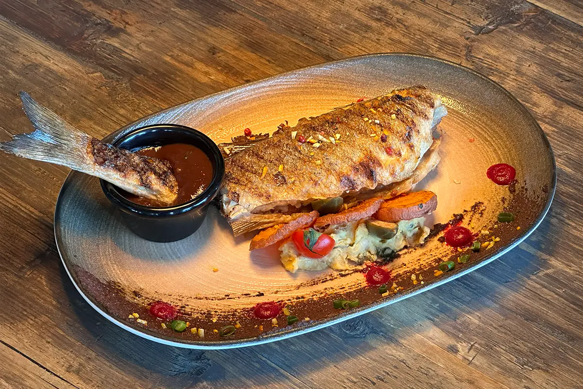 Grilled Sea Bass