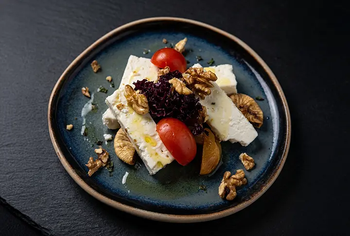 White Cheese Plate